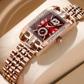 Elegante Business-Damenuhr mit Quarzwerk