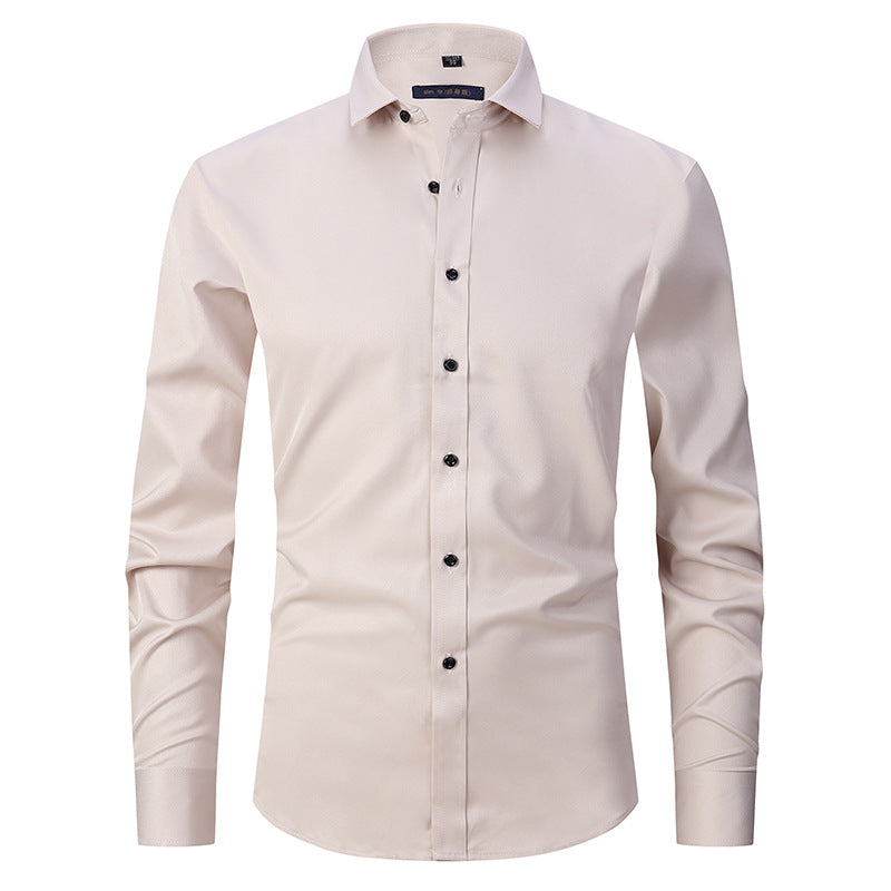 Unifarbener Stretch-Cardigan für Herren – Bild 6 | LuxeStyle