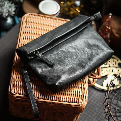 Leder Mini-Umhängetasche für Herren – Bild 5 | LuxeStyle