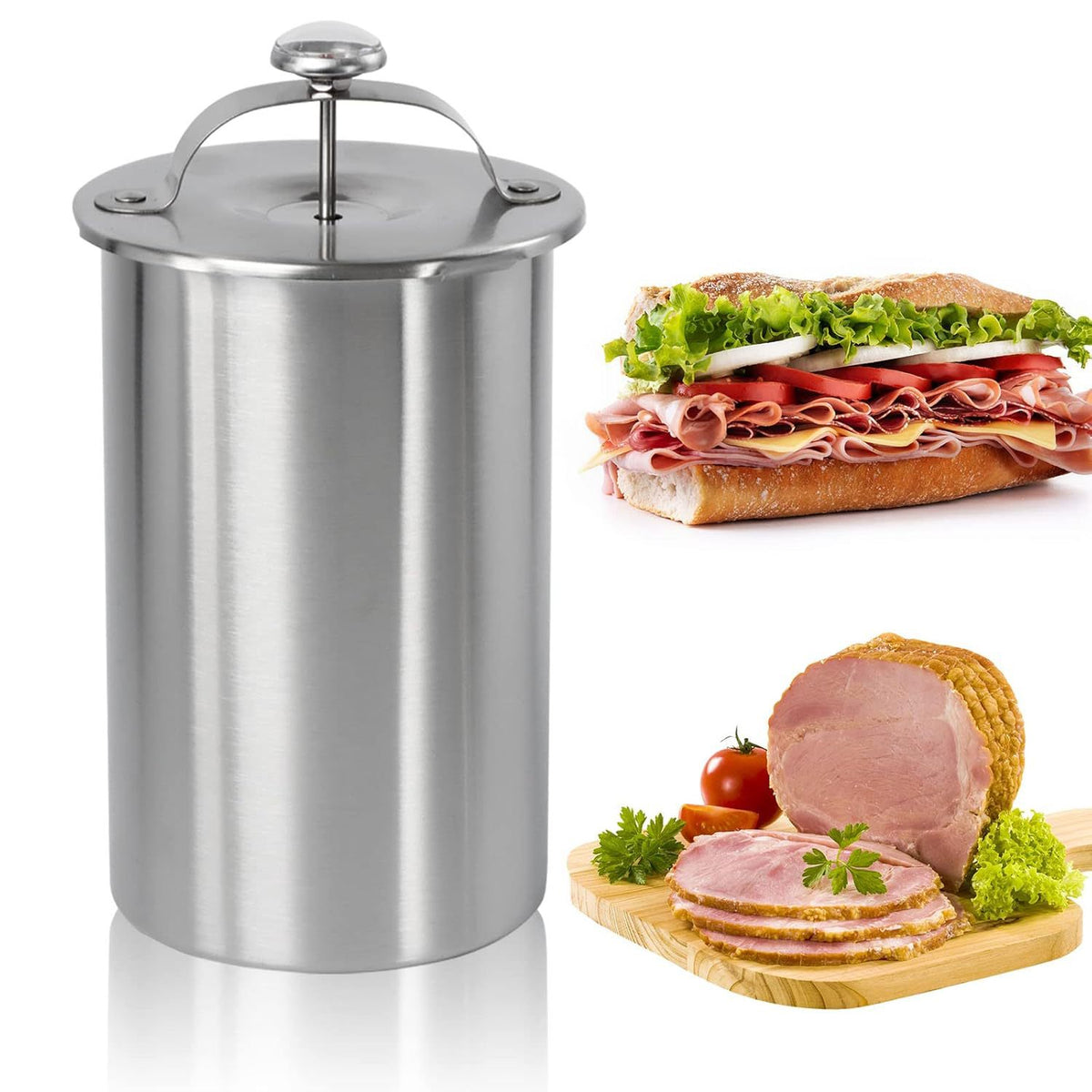 Dampfgarer mit Thermometer aus Edelstahl – Bild 8 | LuxeStyle