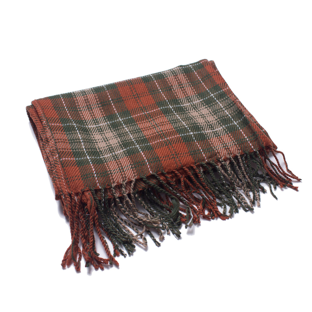 Taschenschal mit grossem Karomuster – Bild 6 | LuxeStyle