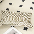 Nordisches Checkerboard-Kissen 30×50 cm | LuxeStyle