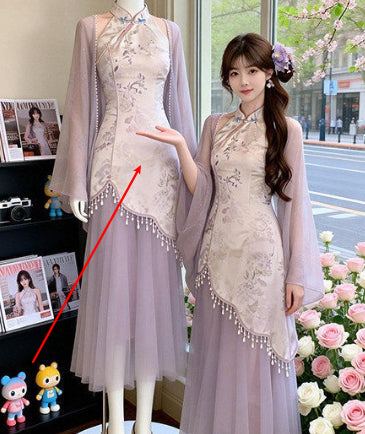 Retro-Kleid im New-Chinese-Style – Bild 2 | LuxeStyle