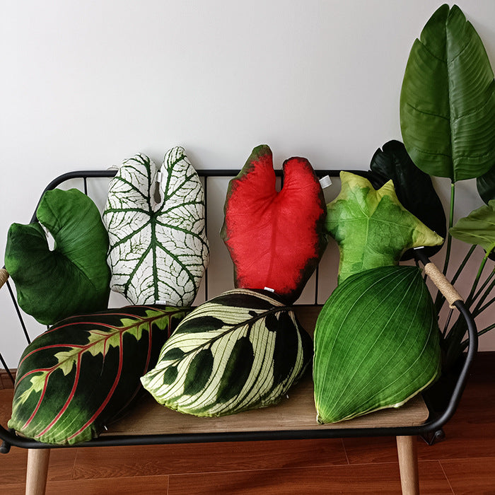 Dekokissen mit Pflanzenmuster – Bild 2 | LuxeStyle