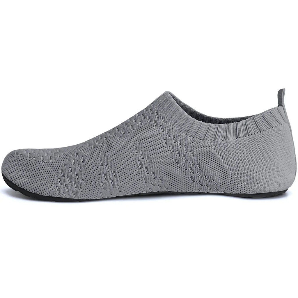 Zweischichtige Schweinsleder-Flachschuhe mit offener Zehenpart | LuxeStyle