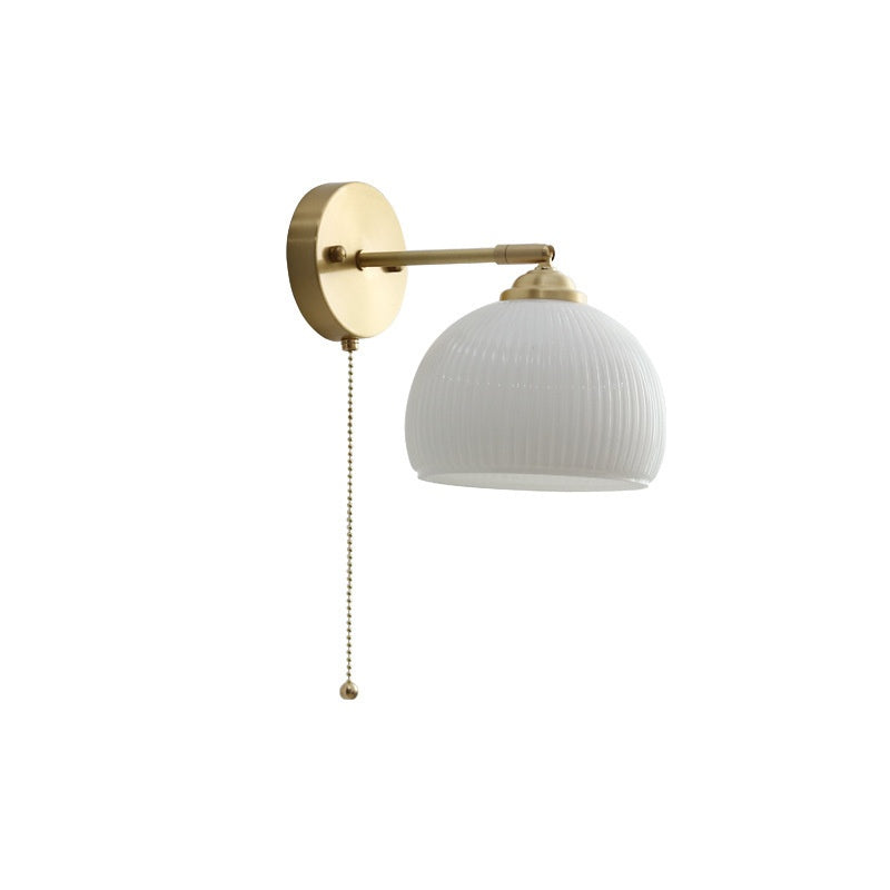 Nordische Kupferwandlampe – japanischer Stil | LuxeStyle