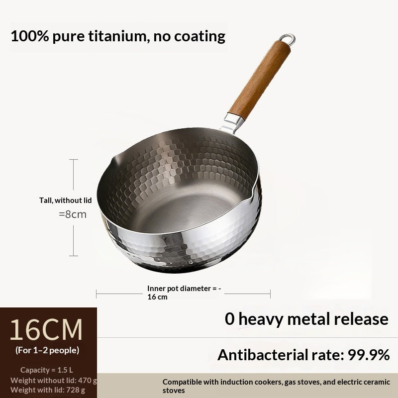 Titanium-Topf 16 cm – Antihaft-Kochgeschirr – Bild 10 | LuxeStyle