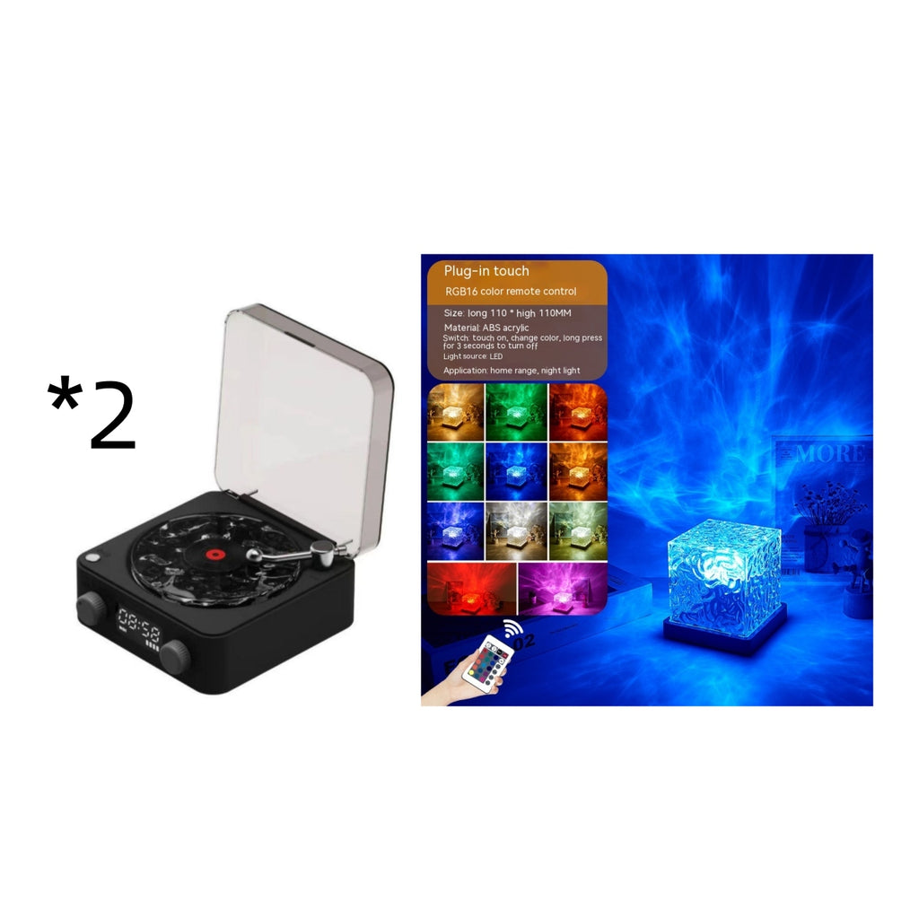 Retro Plattenspieler Bluetooth Lautsprecher