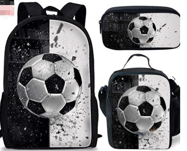 Fussball-Rucksack-Set für Kinder – Bild 2 | LuxeStyle