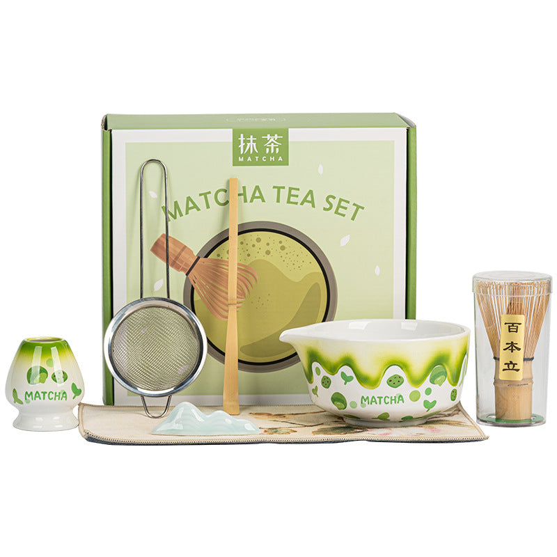 Matcha Besen und Schale Set