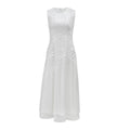 Besticktes, ärmelloses Maxikleid für Damen – Bild 1 | LuxeStyle