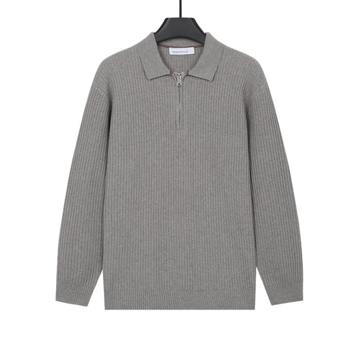 Rollkragen Strickpullover für Herren – Bild 8 | LuxeStyle