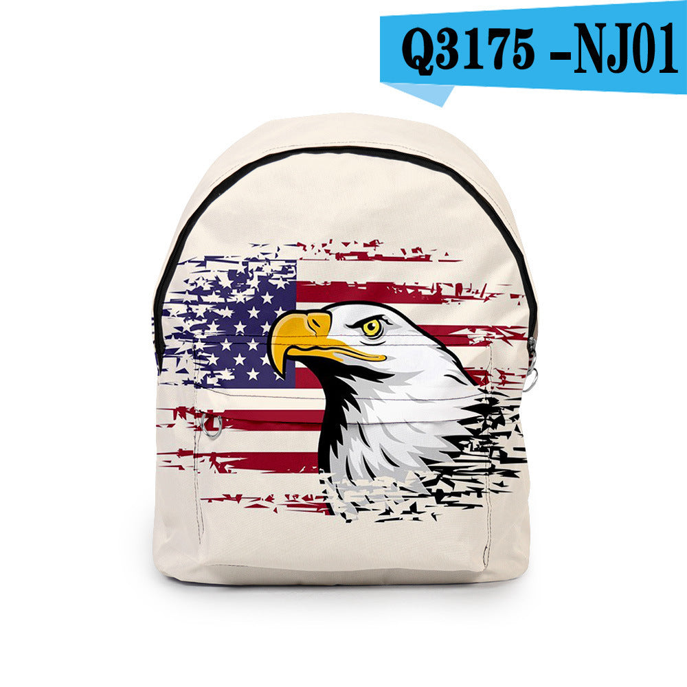 Rucksack aus Oxford-Stoff mit 3D-Digitaldruck | LuxeStyle