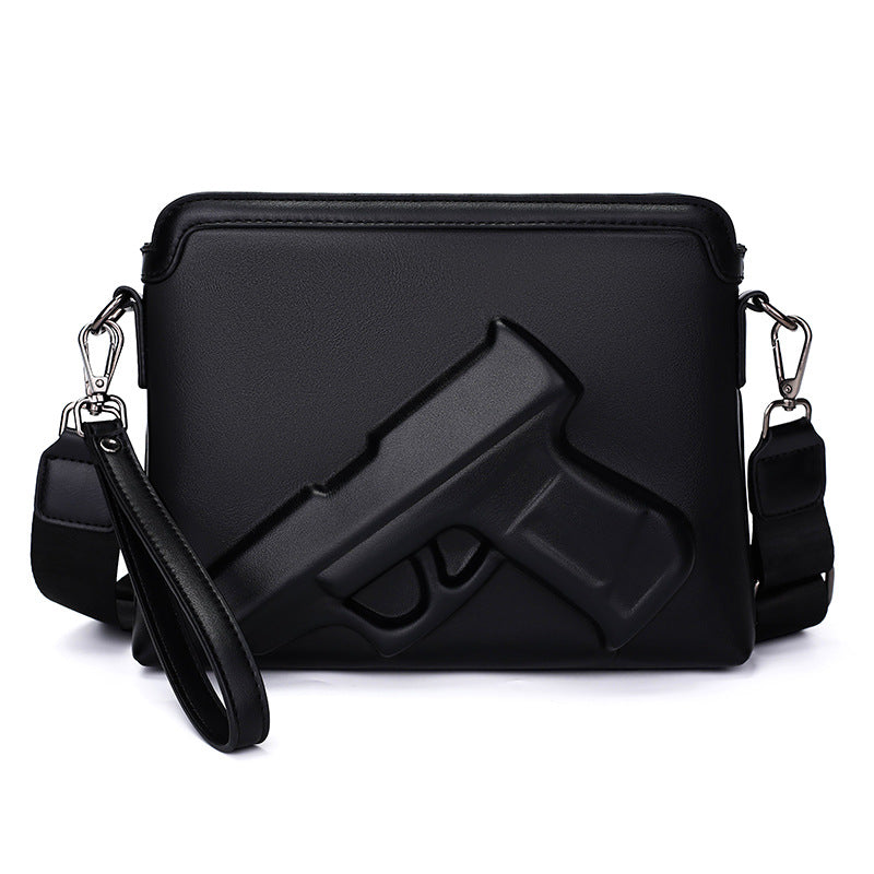 Crossbody-Tasche für Herren in Schwarz – Bild 6 | LuxeStyle
