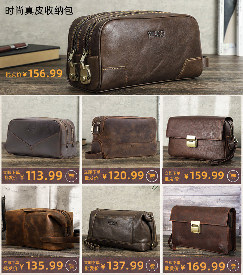 Cowhide Trainingstasche mit Polyesterfutter – Bild 19 | LuxeStyle