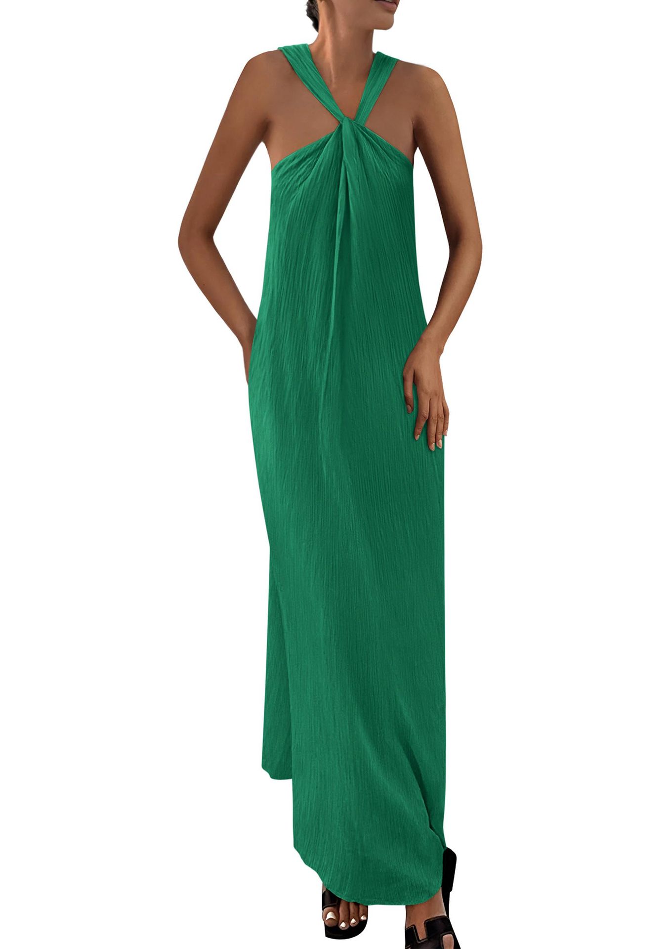 Strandkleid «Playa» – Halter mit Schnür-Detail