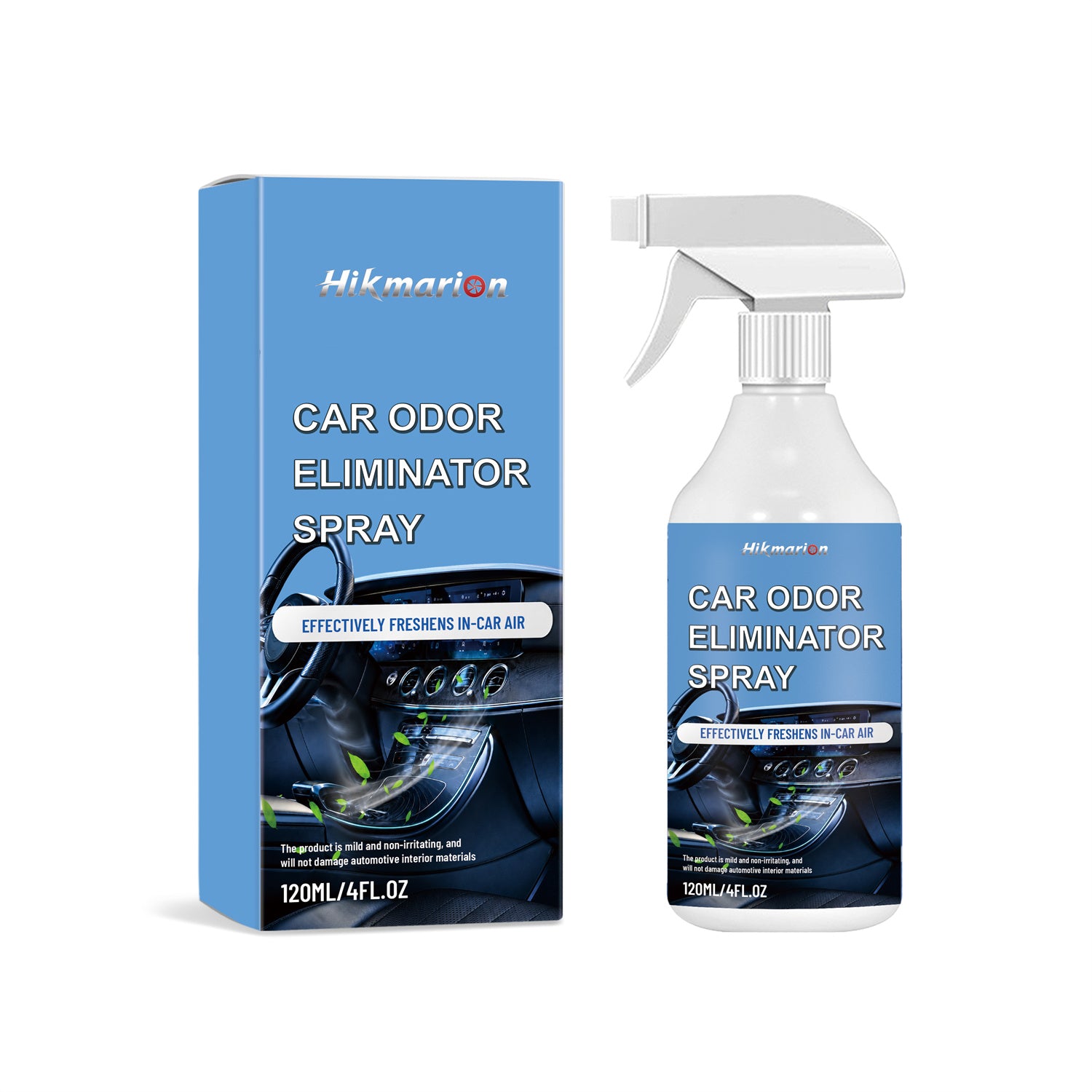 Auto Geruchsentferner Spray – Für sofortige Frische.