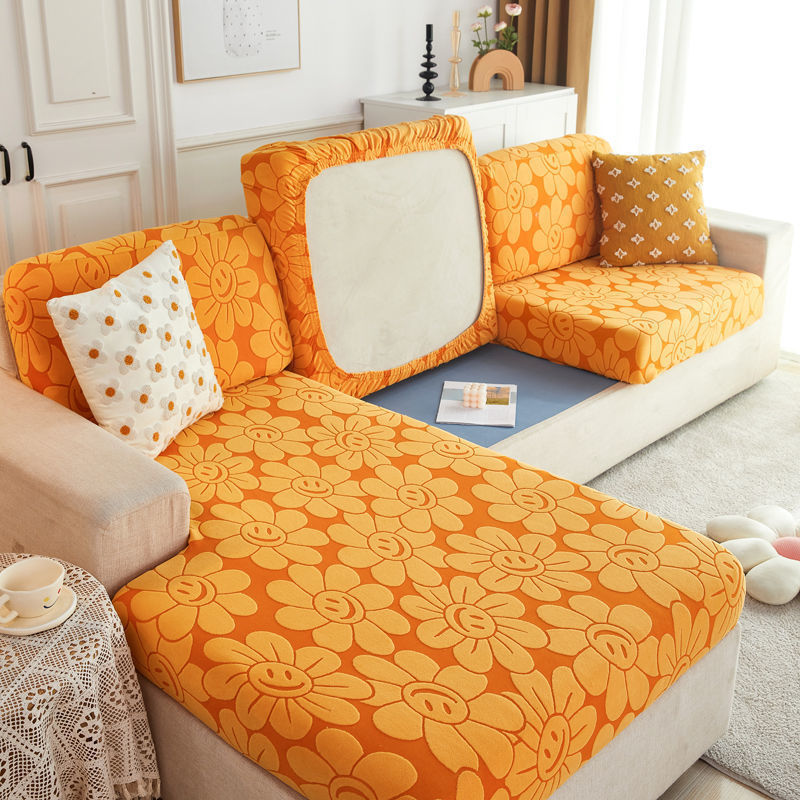 Sofa-Kissenhusse mit Jacquard-Muster