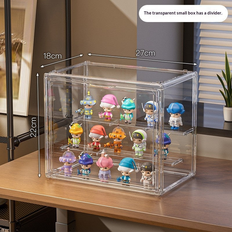 Staubdichte Aufbewahrungsbox aus transparentem Acryl – Bild 20 | LuxeStyle