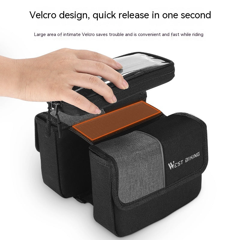 Velo-Rahmentasche fürs Smartphone