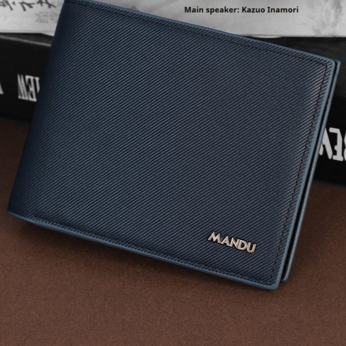 Männer-Geldbörse PU-Twill