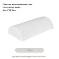 Halbrundes Memory Foam Kissen