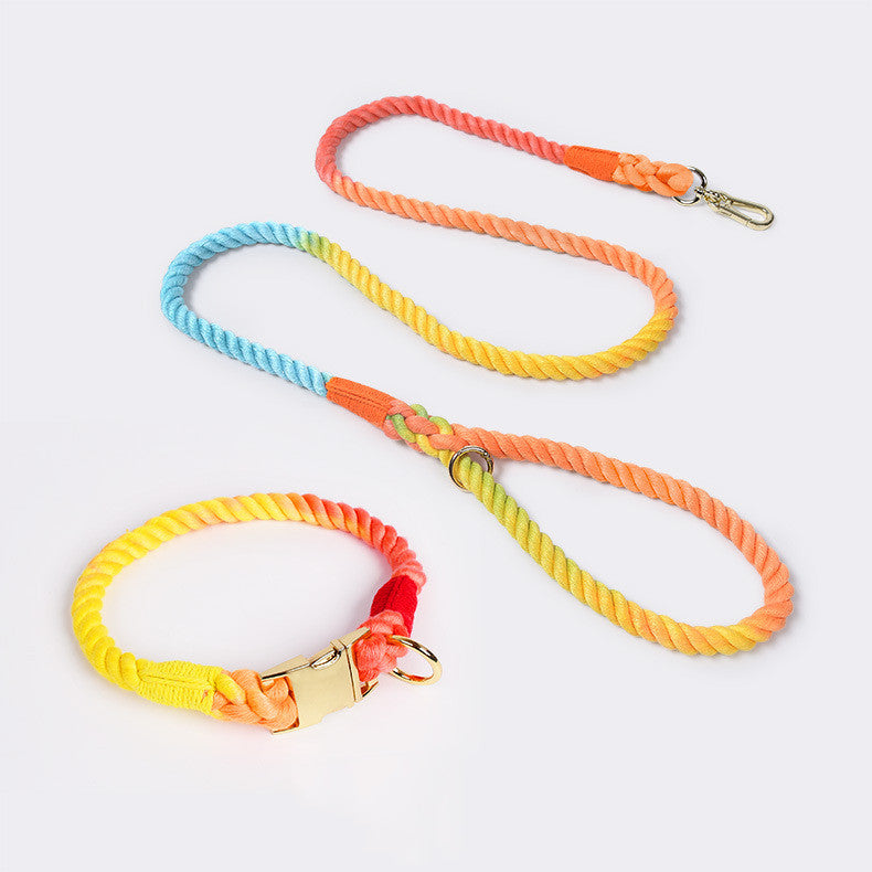 Geflochtenes Baumwollhalsband für Haustiere – Bild 11 | LuxeStyle