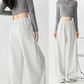 Weite Freizeithose aus Baumwoll-Mix