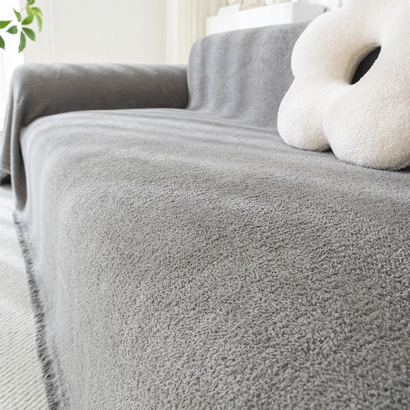Wasserfester Sofaüberzug aus Fuzzy-Garn