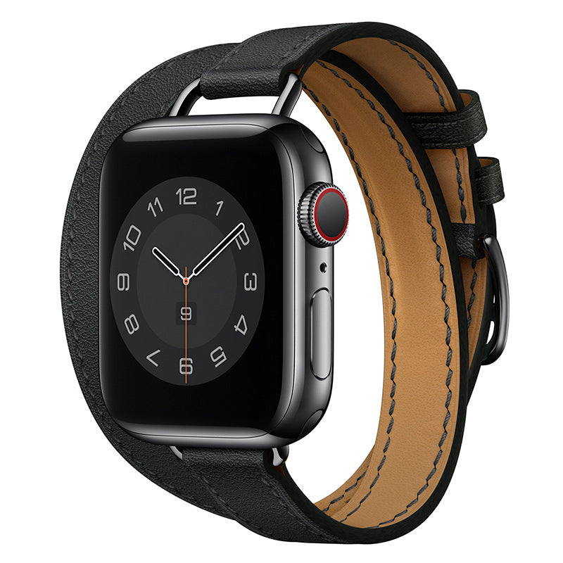 Armband für Apple Watch, Leder, schmal – Bild 5 | LuxeStyle