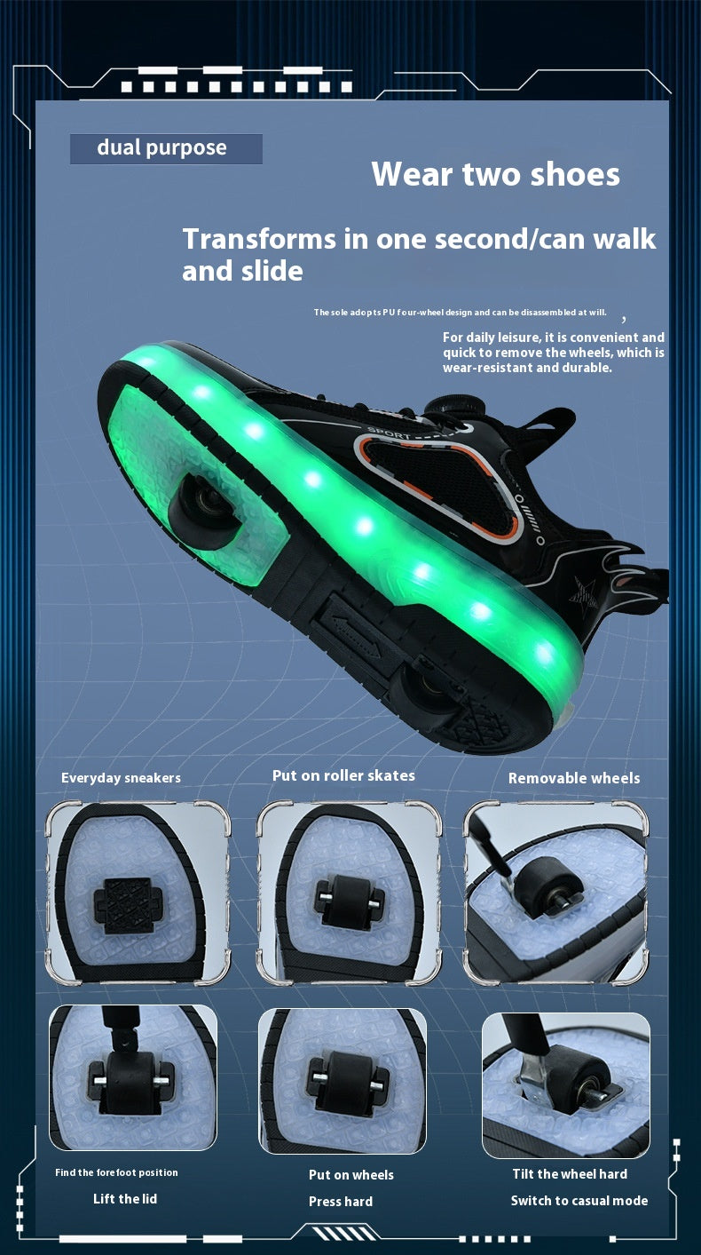 Laufschuhe mit Rollen – Bild 4 | LuxeStyle