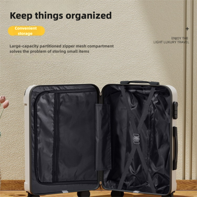 Business-Trolley mit USB-Port und Becherhalter