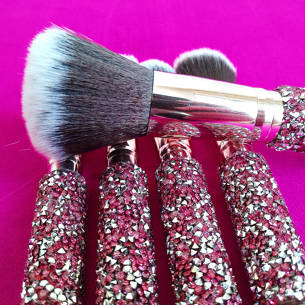 10-in-1 Diamant-Make-up-Pinsel-Set
