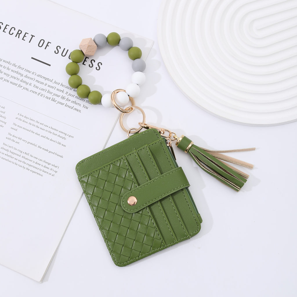 Kartenhalter mit Perlenarmband – Bild 2 | LuxeStyle