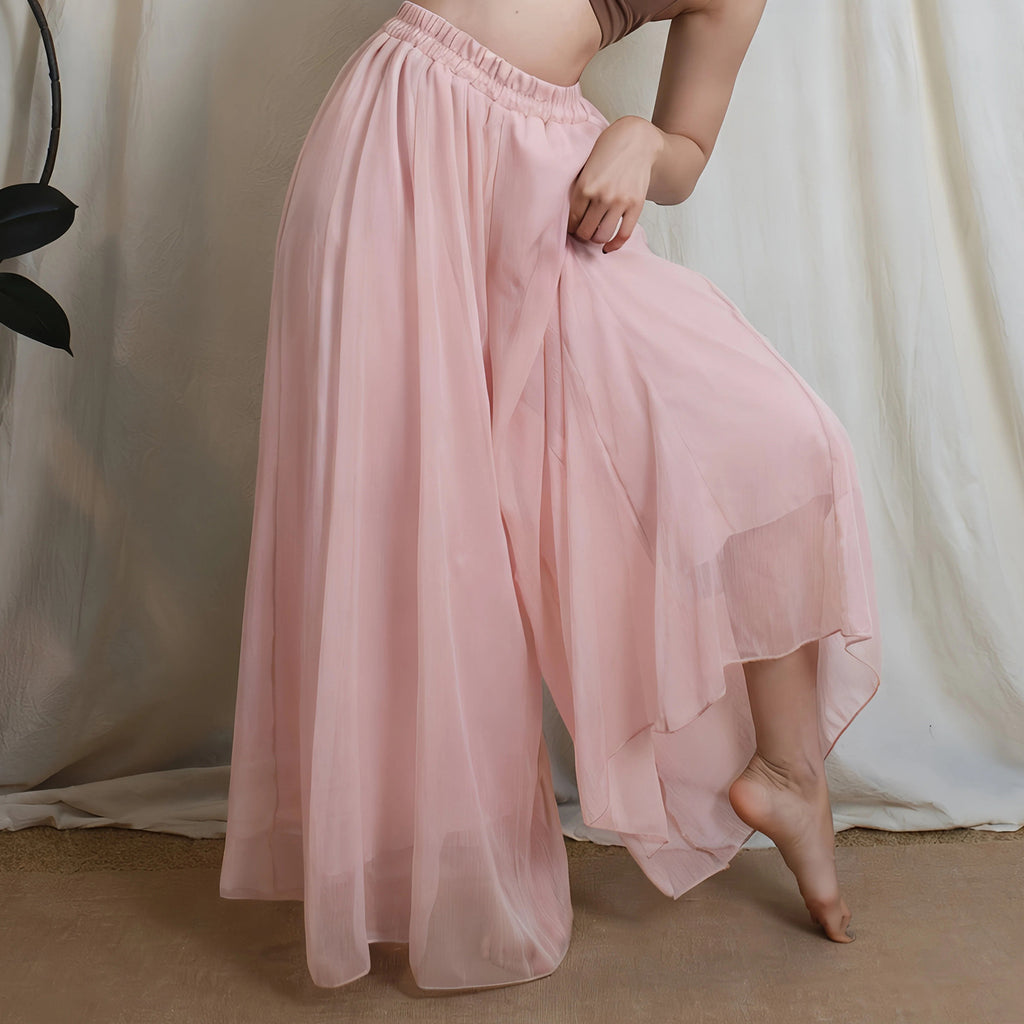 Schwangerschafts Yoga Hose mit weitem Bein