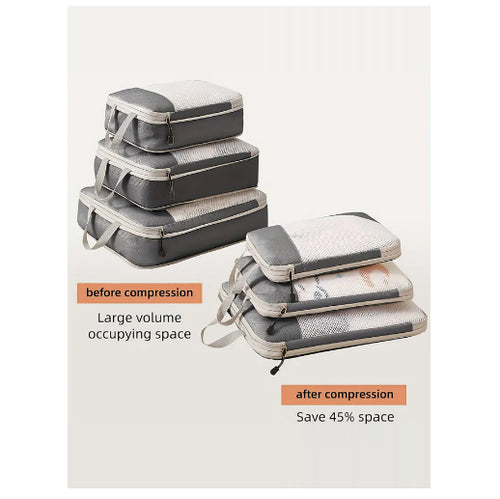 3er-Set wasserdichte Reise-Organizer – Bild 1 | LuxeStyle