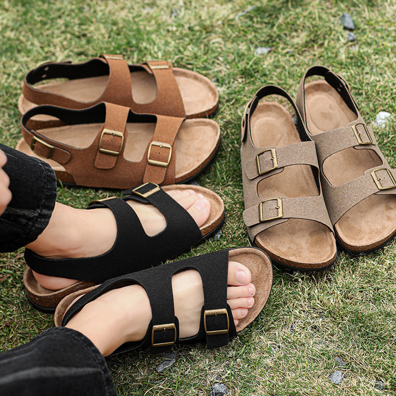 Herren Outdoor-Sandalen mit rutschfester Sohle