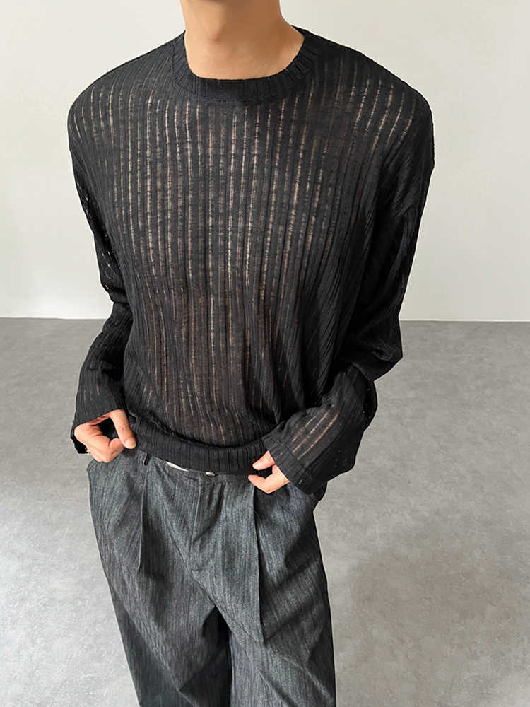 Lässiges Langarm-Strickshirt – Bild 2 | LuxeStyle