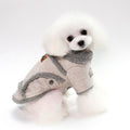 Warme, personalisierte Hundejacke mit Fleecefutter (UK-Style)