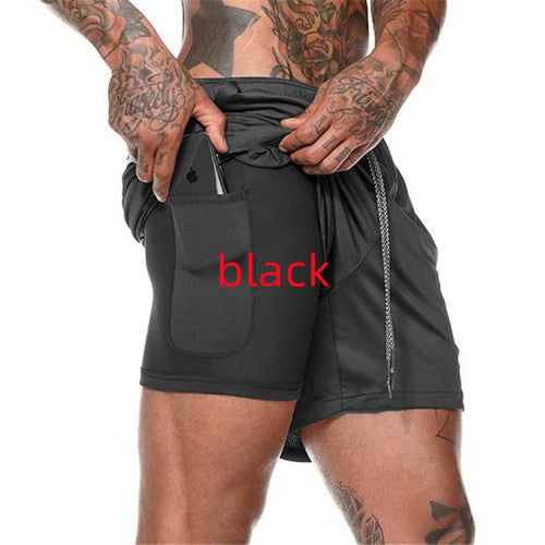 Kompression-Shorts mit Taschen