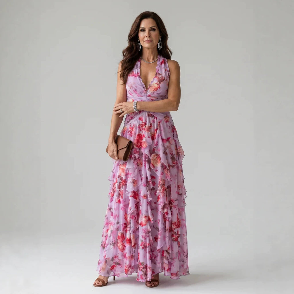 Asymmetrisches Kleid