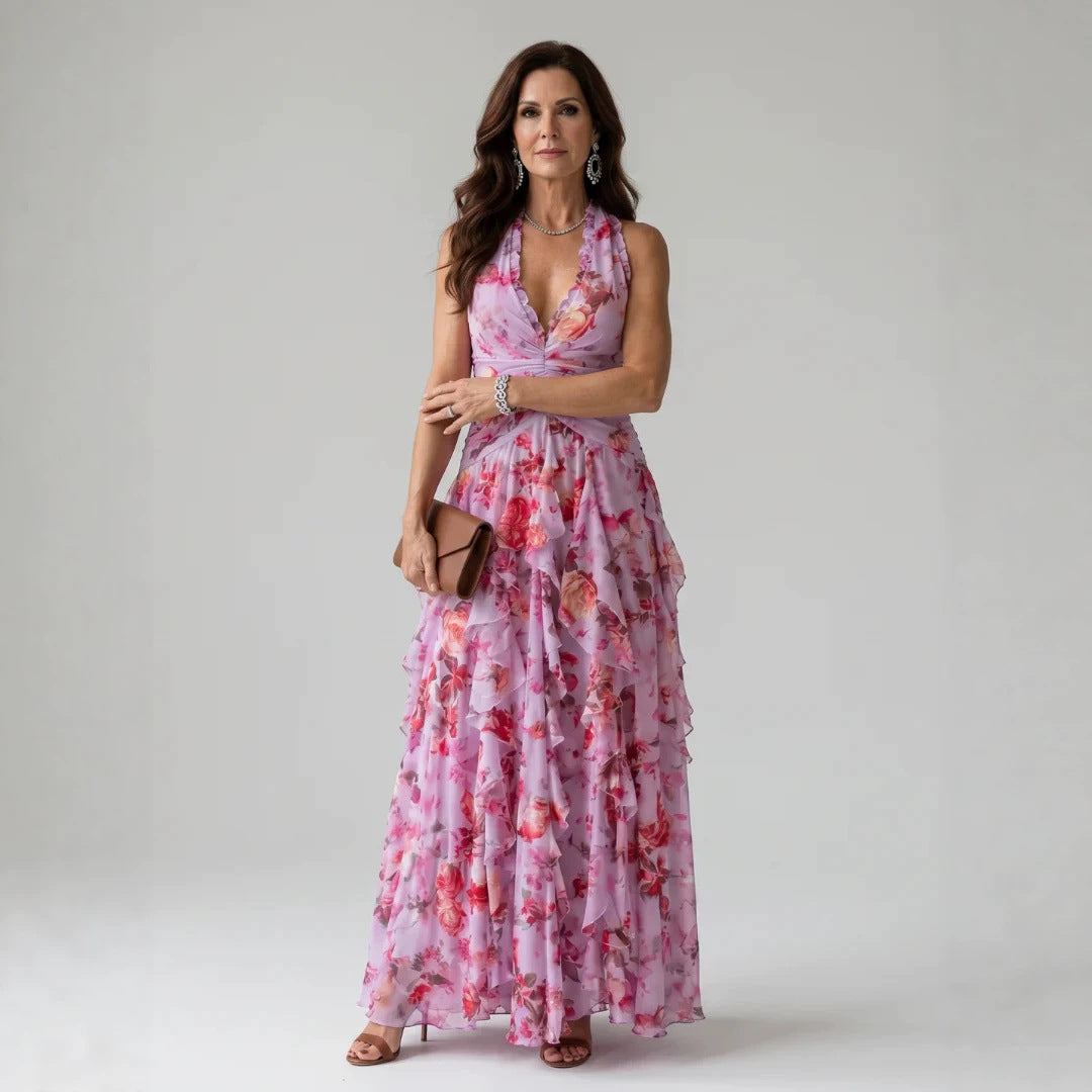 Asymmetrisches Kleid