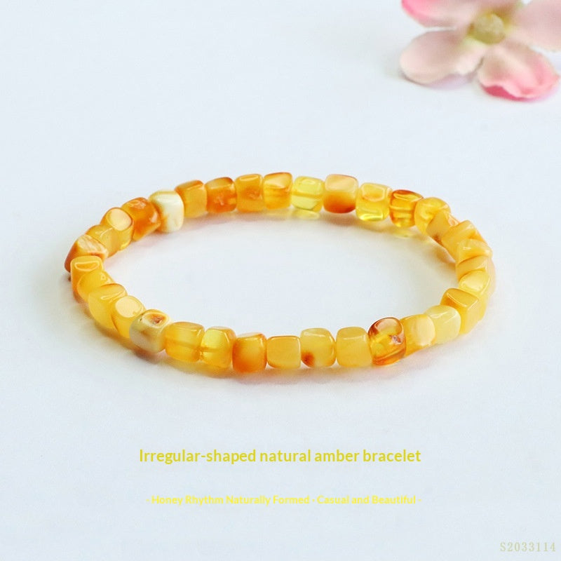 Bernsteinfriedensknopf-Armband – Bild 6 | LuxeStyle