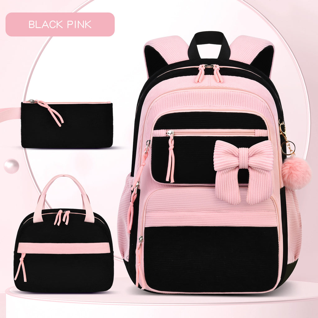 Corduroy-Rucksack-Set