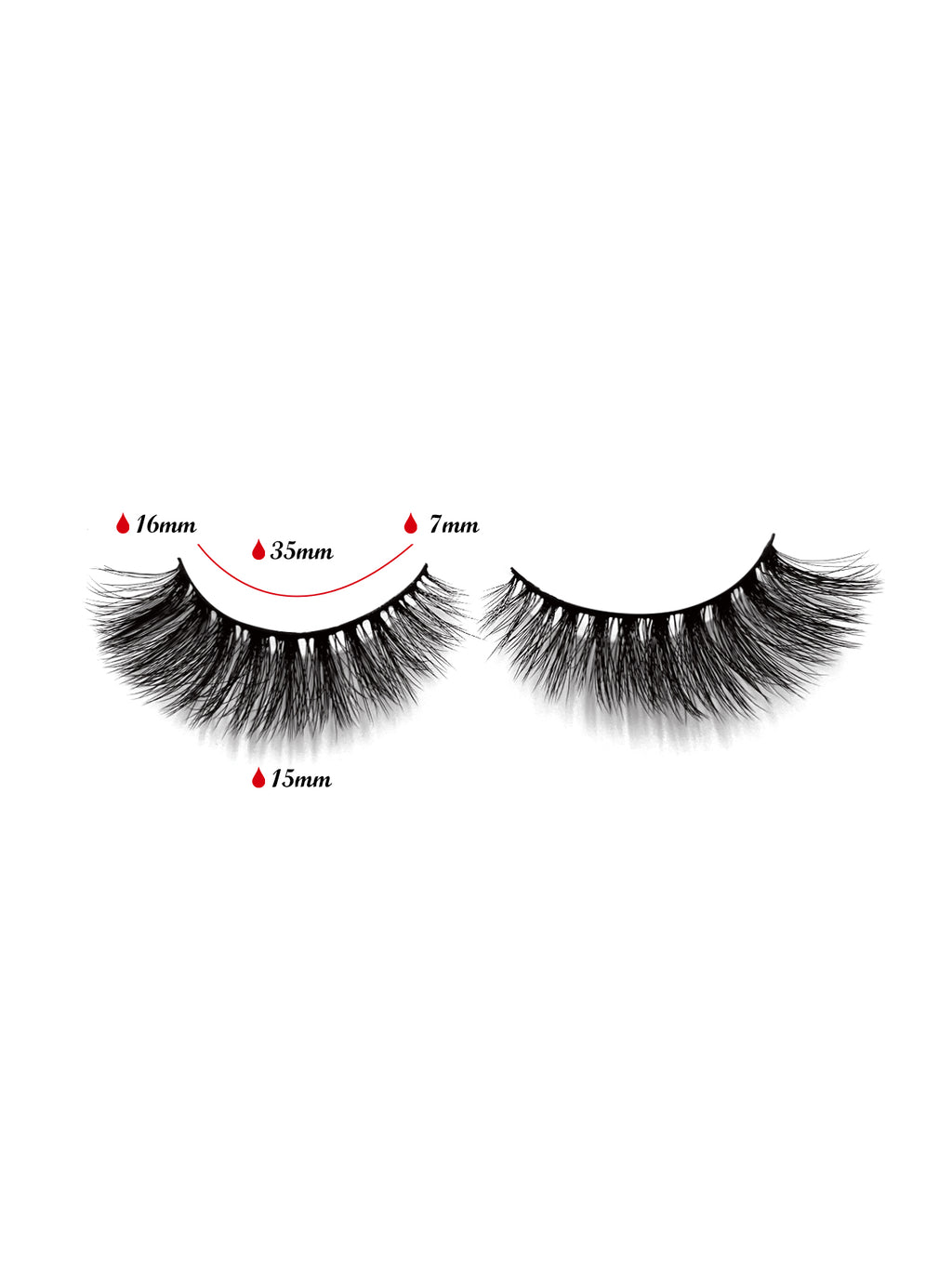 Premium Faux Mink MK-15 Wimpern