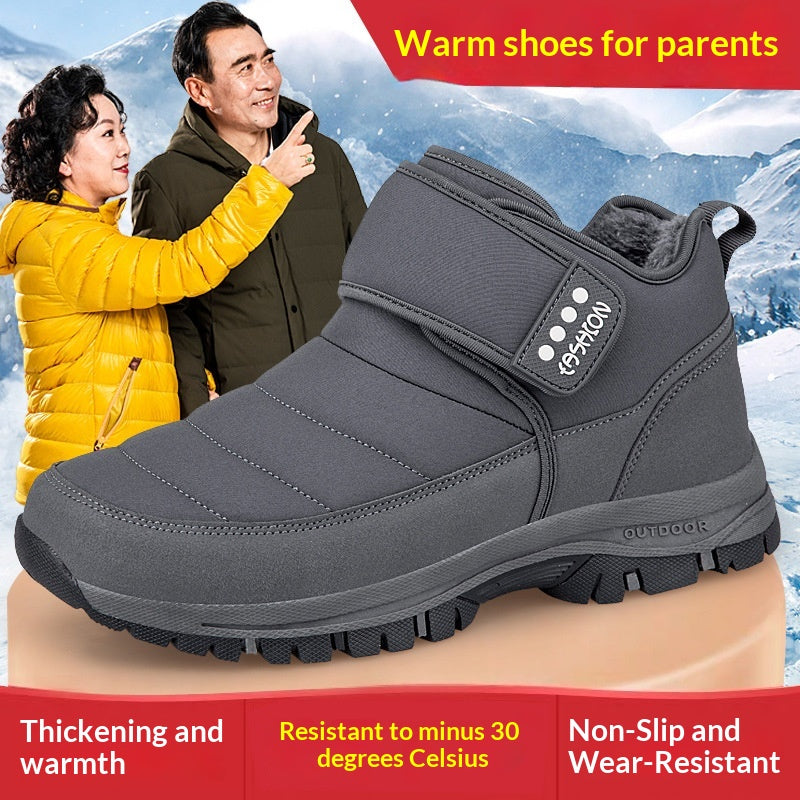 Gefütterte Thermo-Winterschuhe für Herren