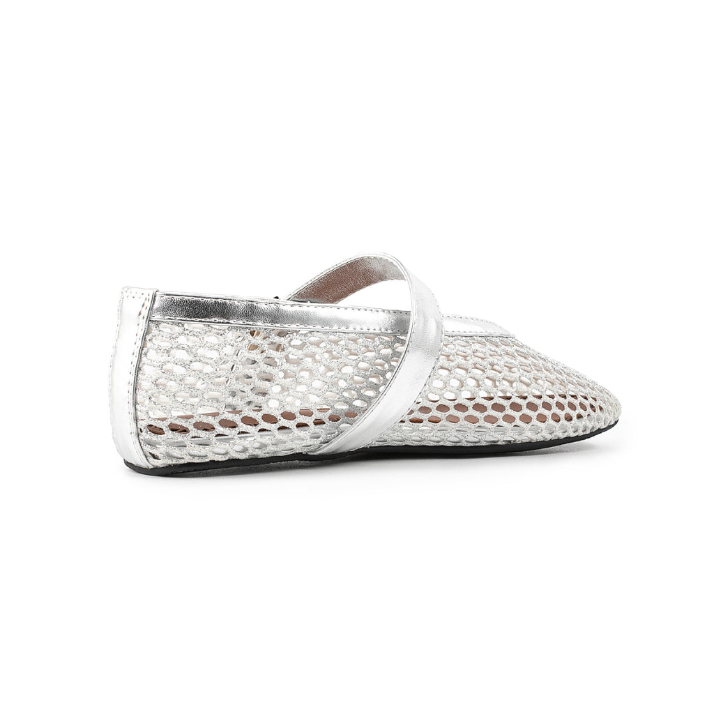 Mary Jane Mesh-Ballerinas mit Knöchelschnalle – Bild 20 | LuxeStyle