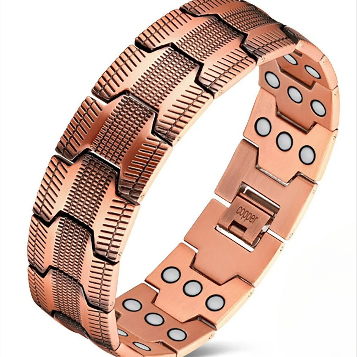 Kupfer-Armband mit negativen Ionen