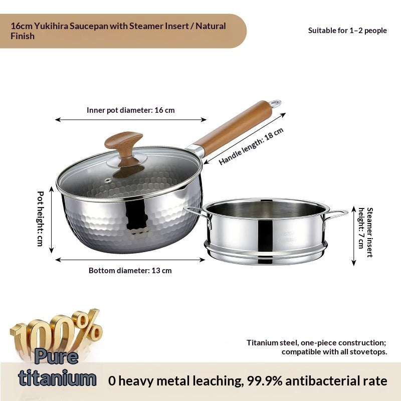 Titanium-Topf 16 cm – Antihaft-Kochgeschirr – Bild 13 | LuxeStyle