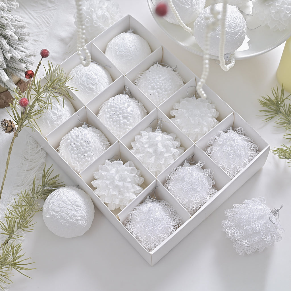 Glitzernder Weihnachtsball aus Schaumstoff – Bild 4 | LuxeStyle